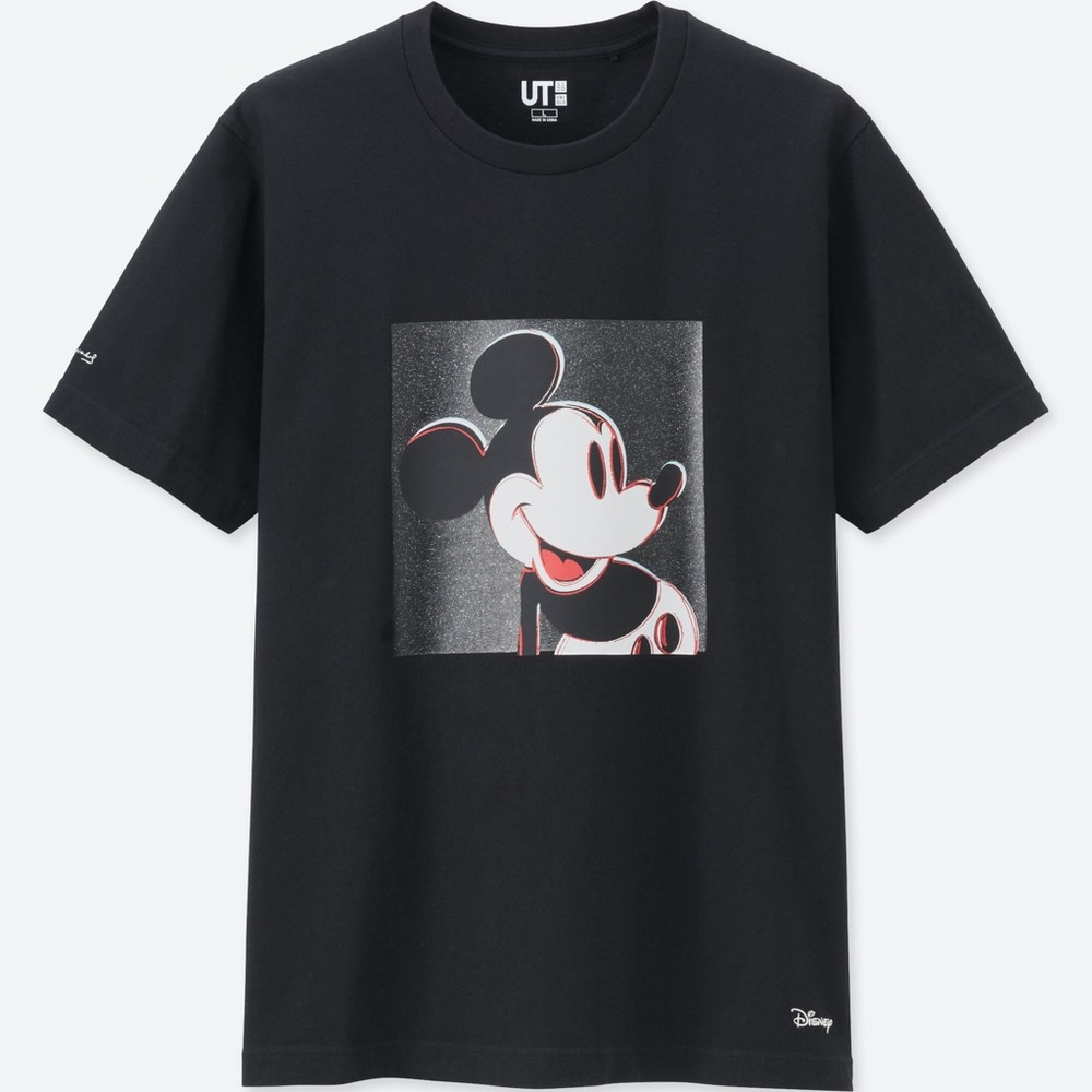Unqilo andy warhol disney tee